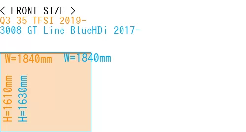 #Q3 35 TFSI 2019- + 3008 GT Line BlueHDi 2017-